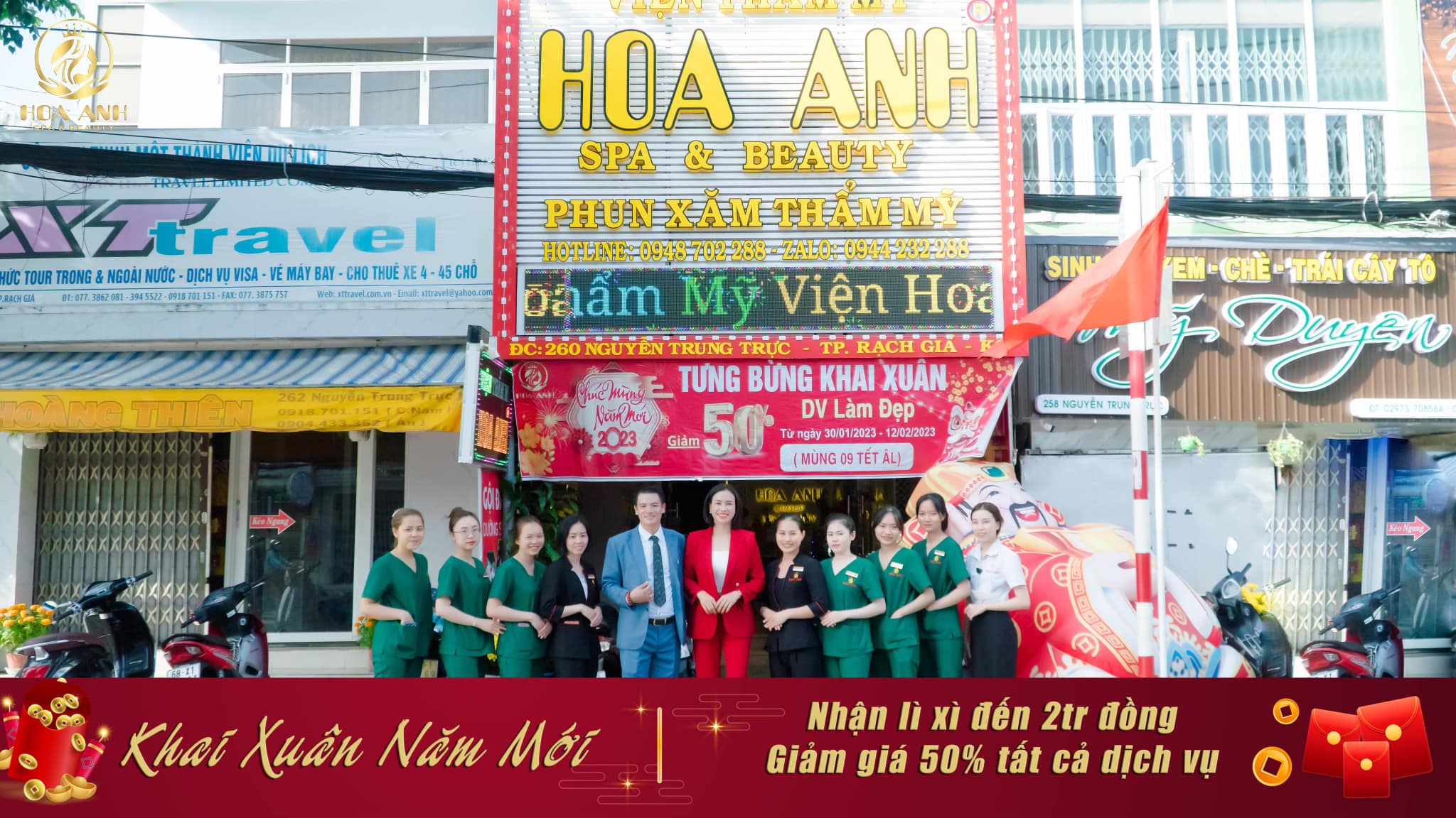 Thẩm Mỹ Viện Hoa Anh – cơ sở chuyên nghiệp